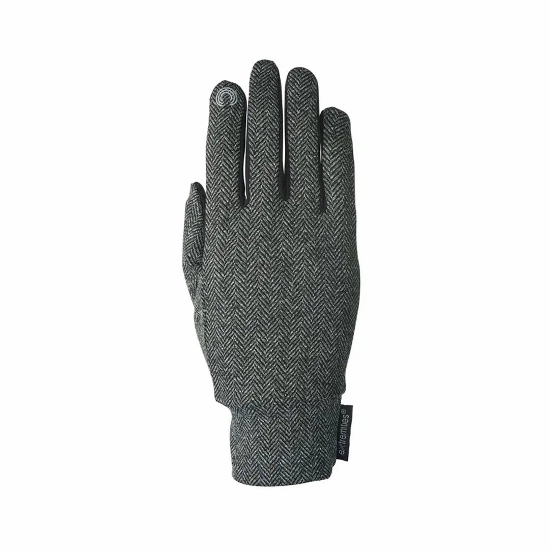 Shop Todays Picks Daily Deal Frenzy Extremities Herringbone Touchscreen Liner Glove