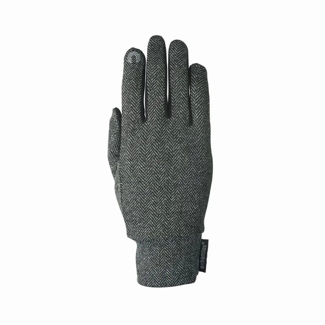 Shop Todays Picks Daily Deal Frenzy Extremities Herringbone Touchscreen Liner Glove