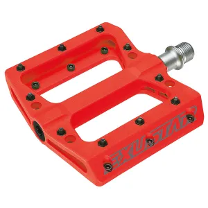 Exustar Flat PB71 pedals - Red
