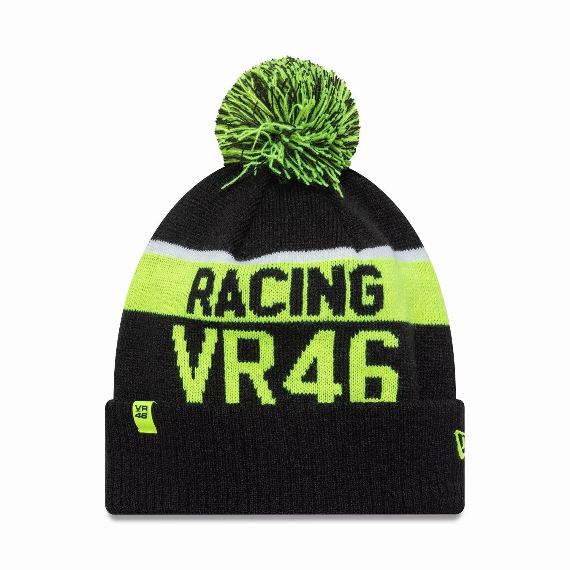 Limited Stock Hot Deal Dont Miss This Offer Vr46 Black Sport Knit Beanie Hat