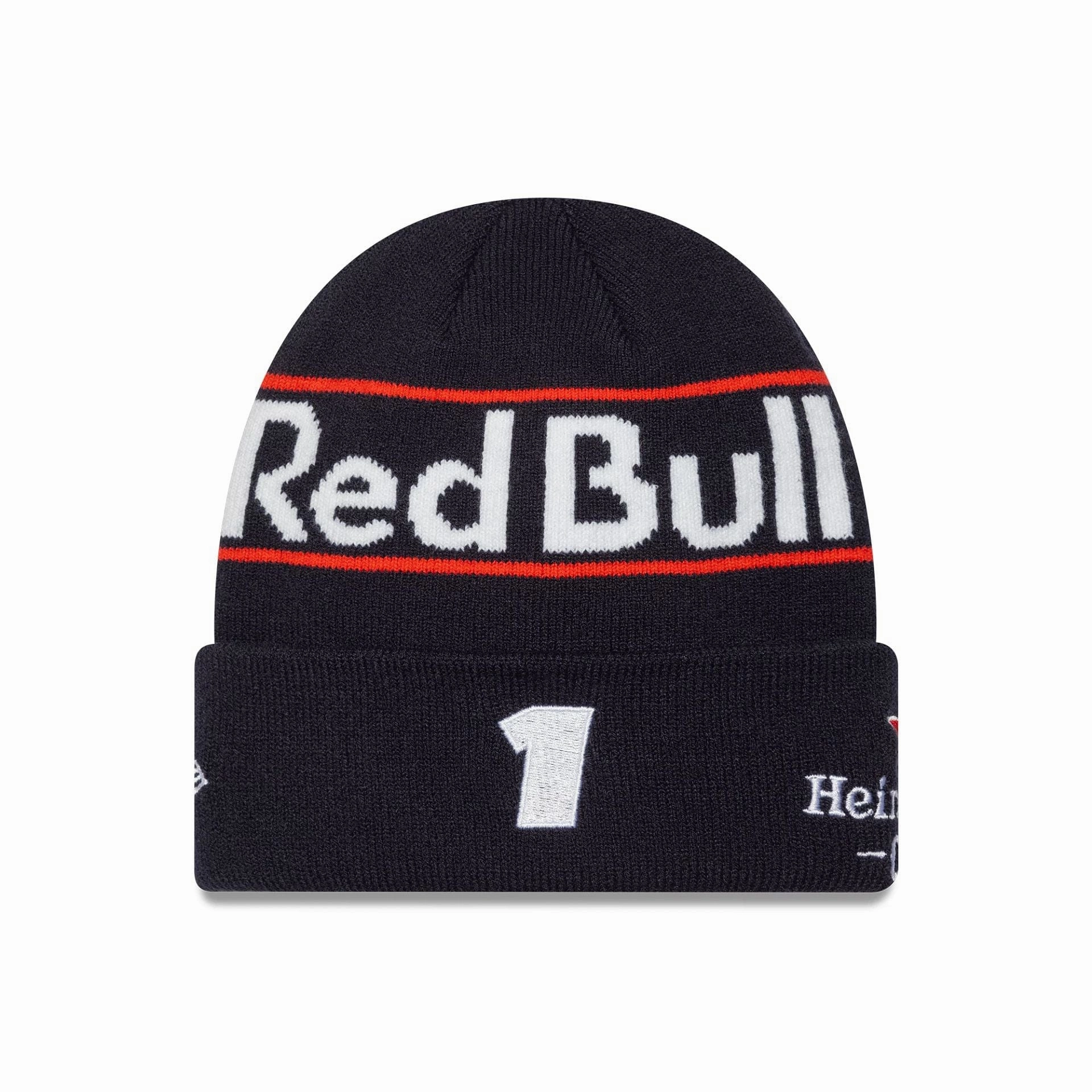 Red Bull Racing Youth Replica Max Verstappen Dark Blue Cuff Knit Beanie Hat Deal of the Day Todays Trending Deals