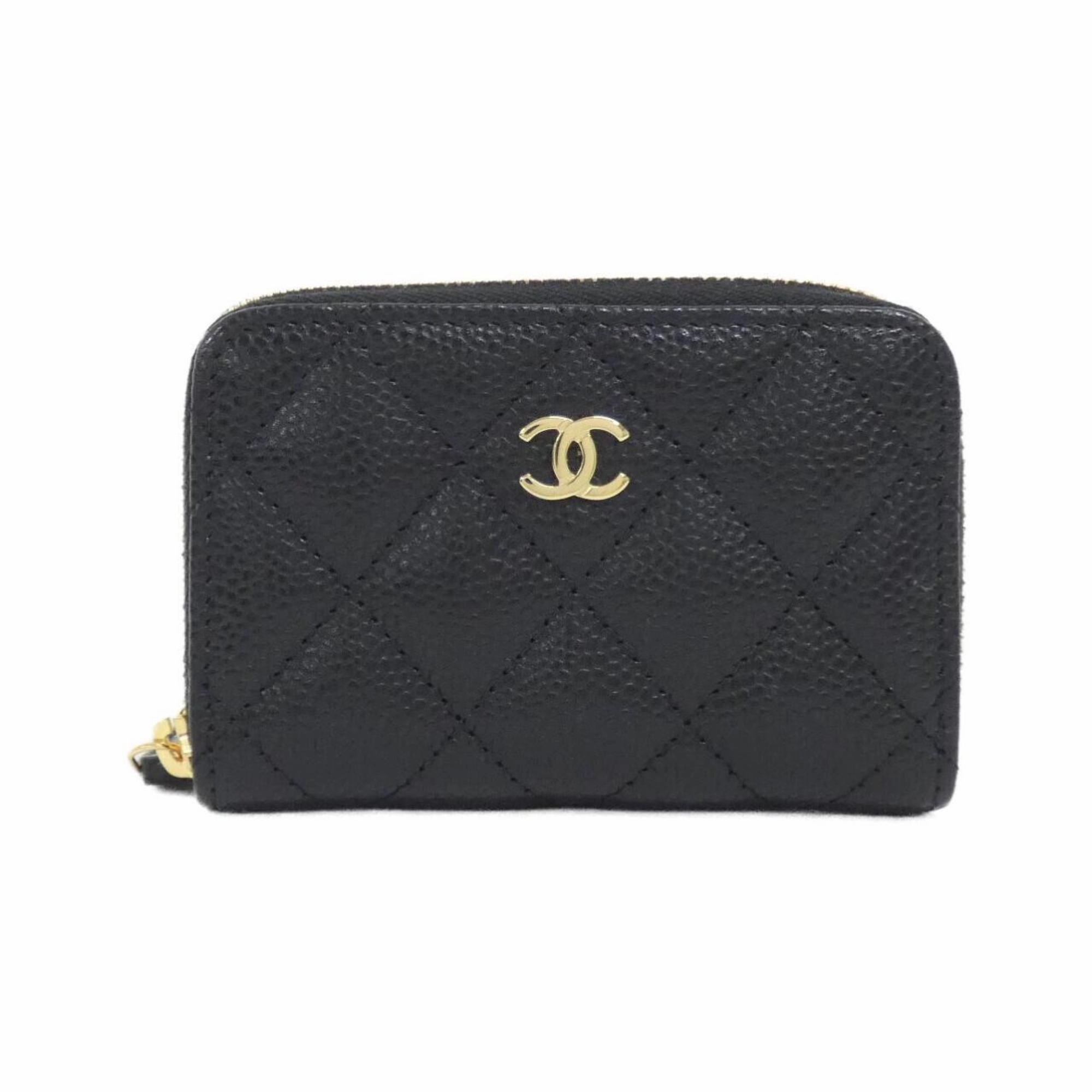 Chanel Grained Calfskin Coin Purse/Coin Case (Pre-Owned) Perfect Gift Offer Special Savings Today