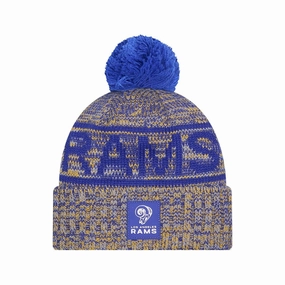 La Rams Nfl Sideline Blue Sport Knit Beanie Hat Biggest Savings Now Today Only Hot Pick