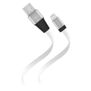 Flexi Usb To Mfi Lightning Flat Cable | 6Ft | White Save Big Today