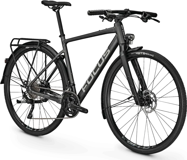 Focus Atlas 6.6 EQP Commuter Bike - Slate Grey - Save 54%