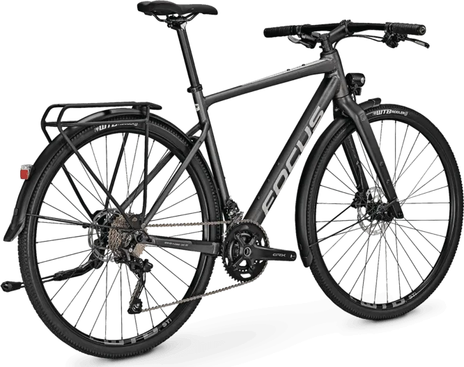 Focus Atlas 6.6 EQP Commuter Bike - Slate Grey - Save 54%