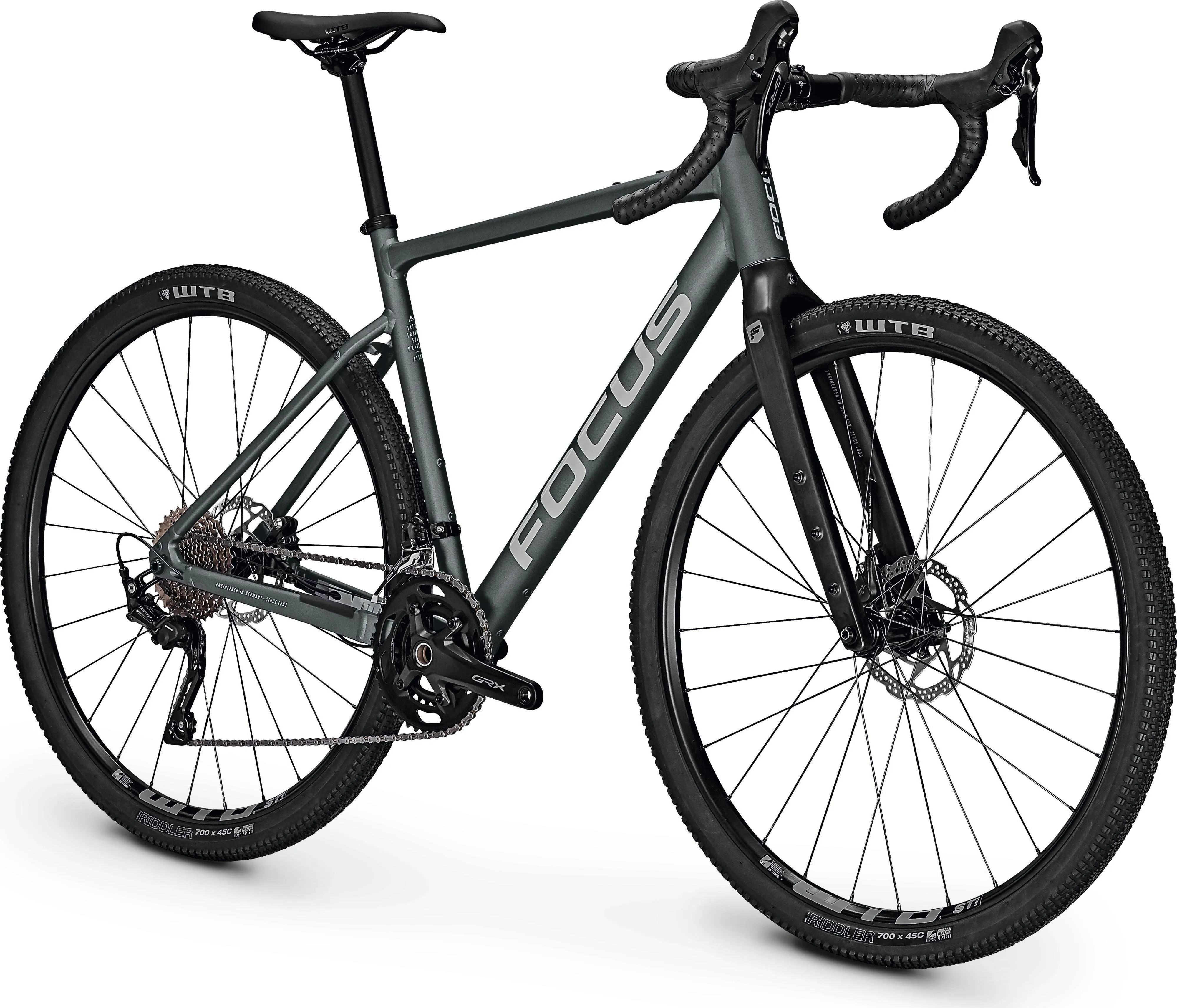 Focus Atlas 6.7 Gravel Bike - Slate Grey - Save 41%