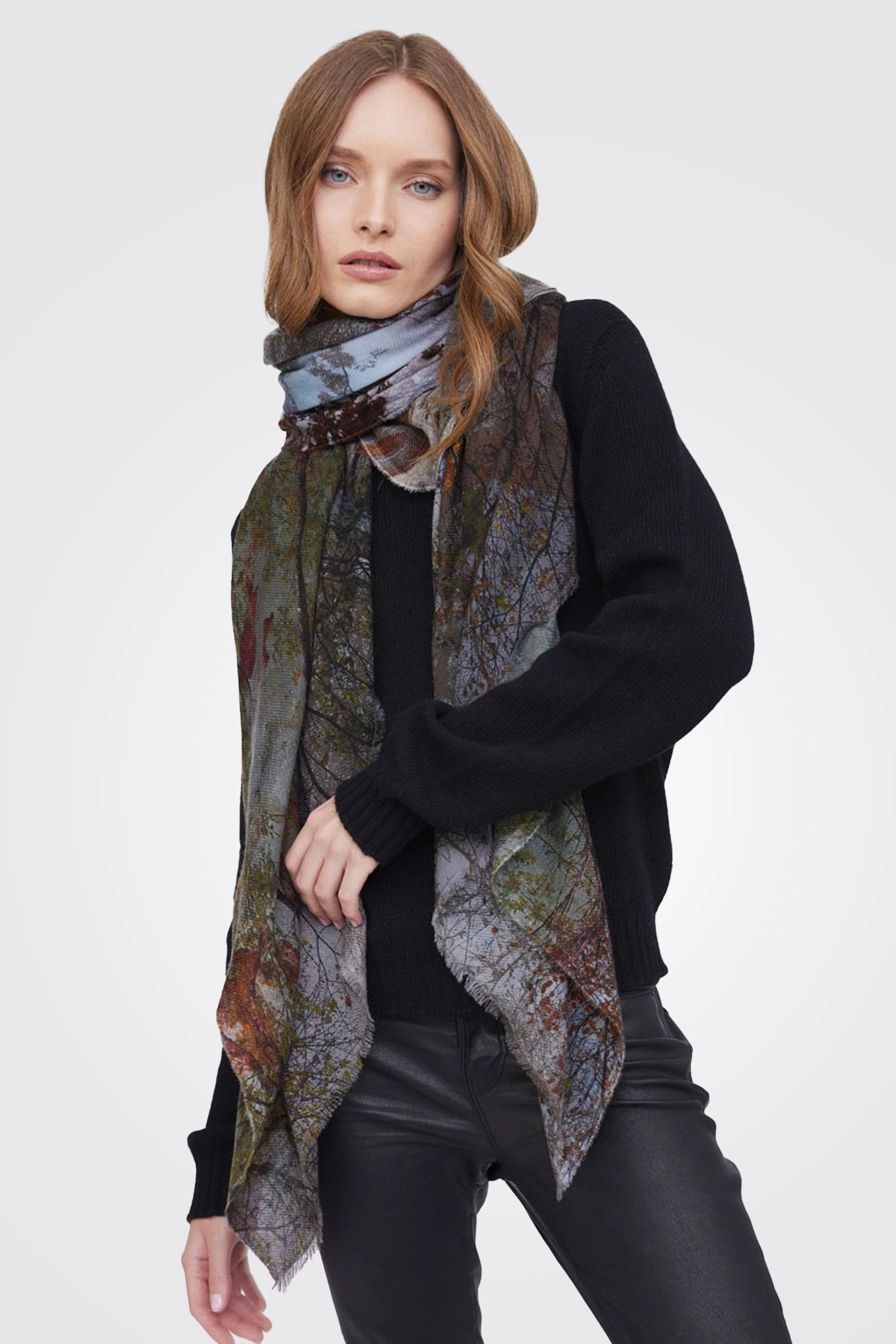 Forest Scarf Trending Today Steal Clearance Sale Now
