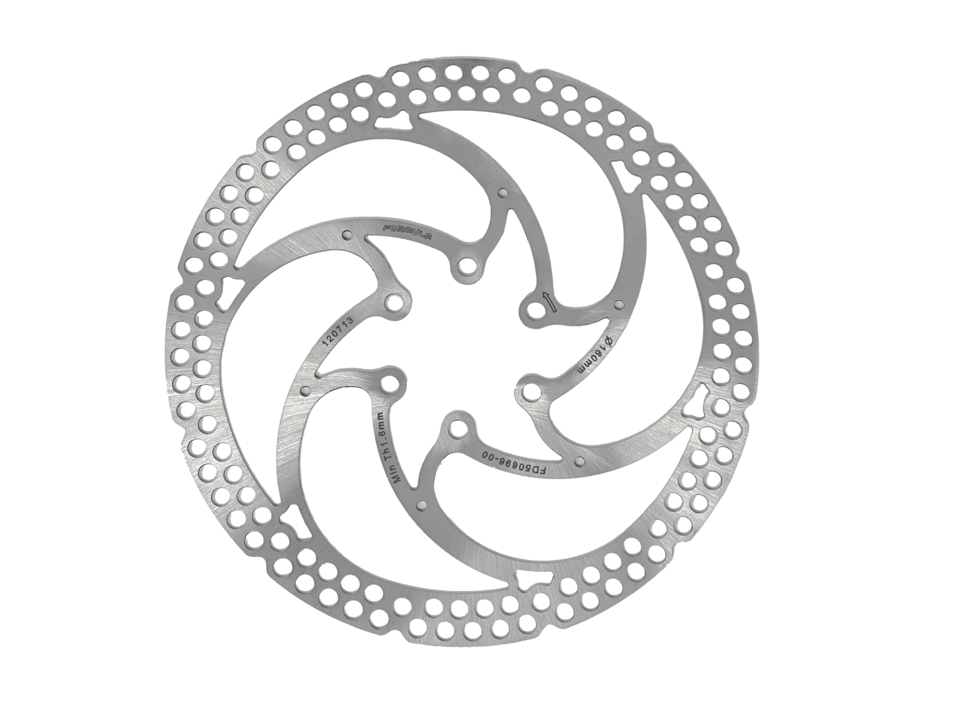 Formula One Piece Disc Rotor 160mm 6-hole For RO / RX / R1 / T1 / C1 / R1R
