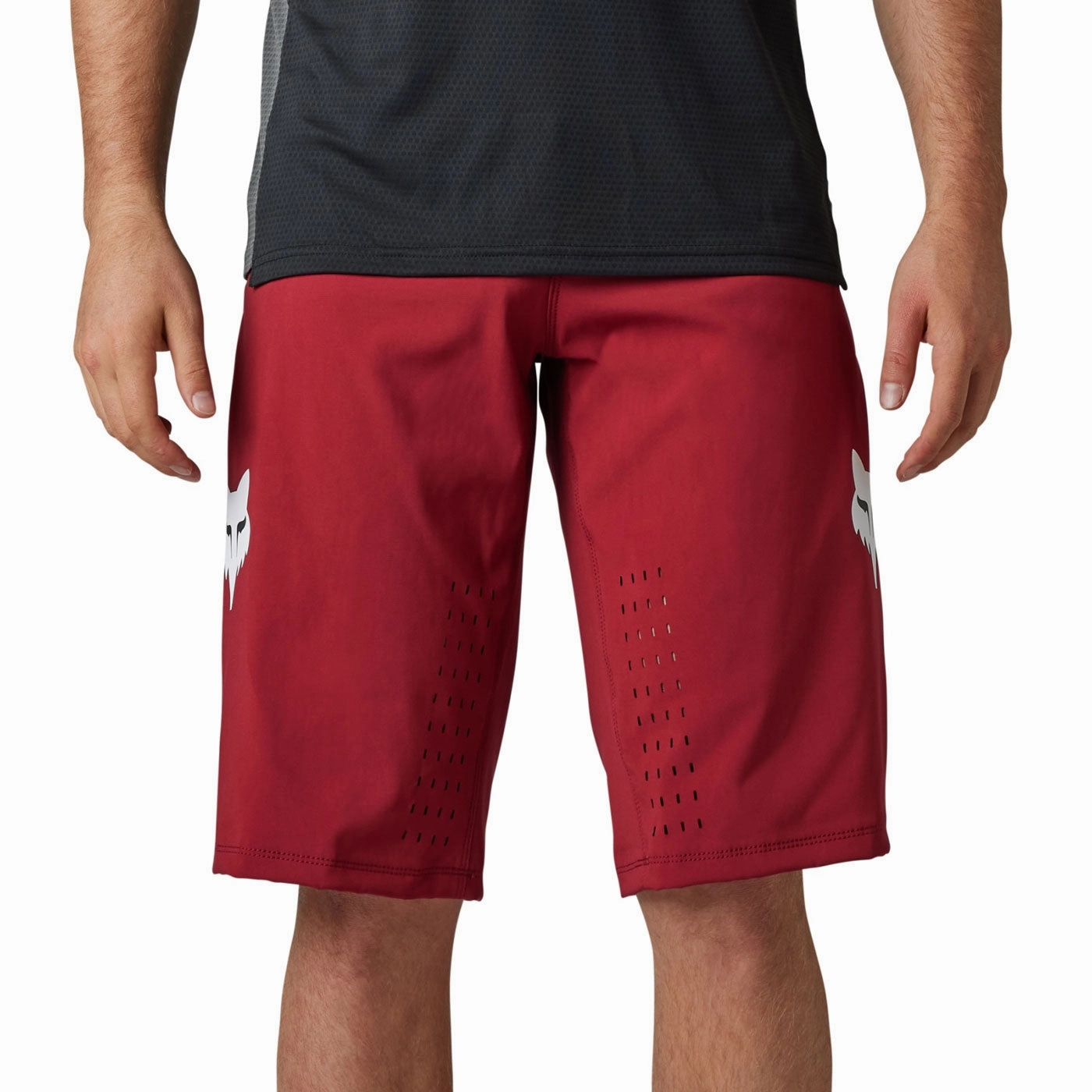 Fox Defend Aurora shorts - Red