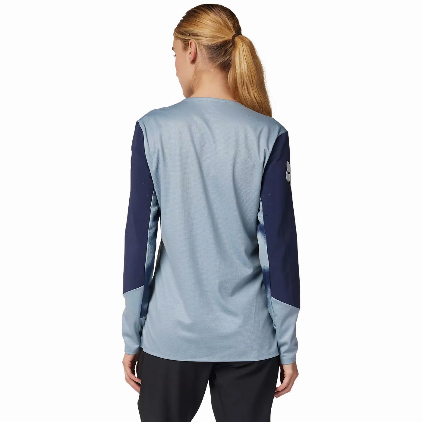 Fox Defend Taunt Women's Long Sleeve Jersey - Light Blue