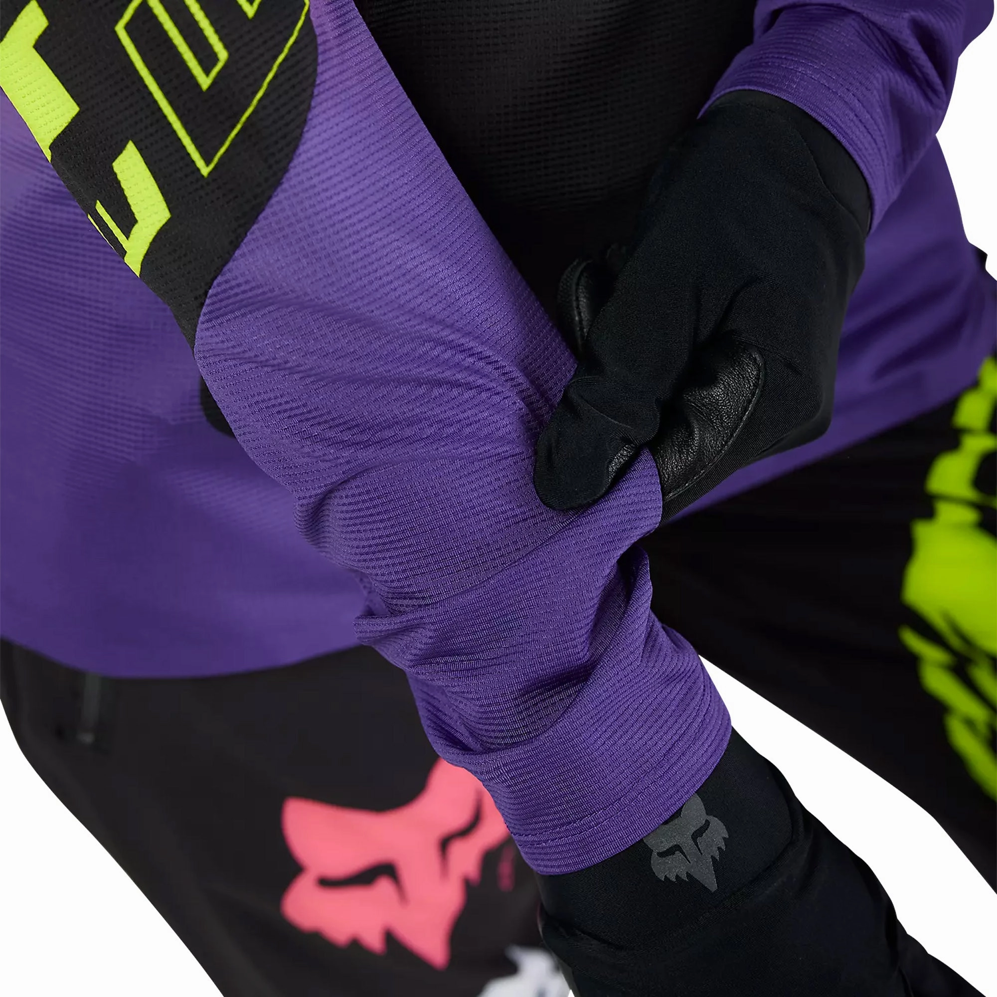 Fox Flexair Elevated long sleeve women jersey - Black