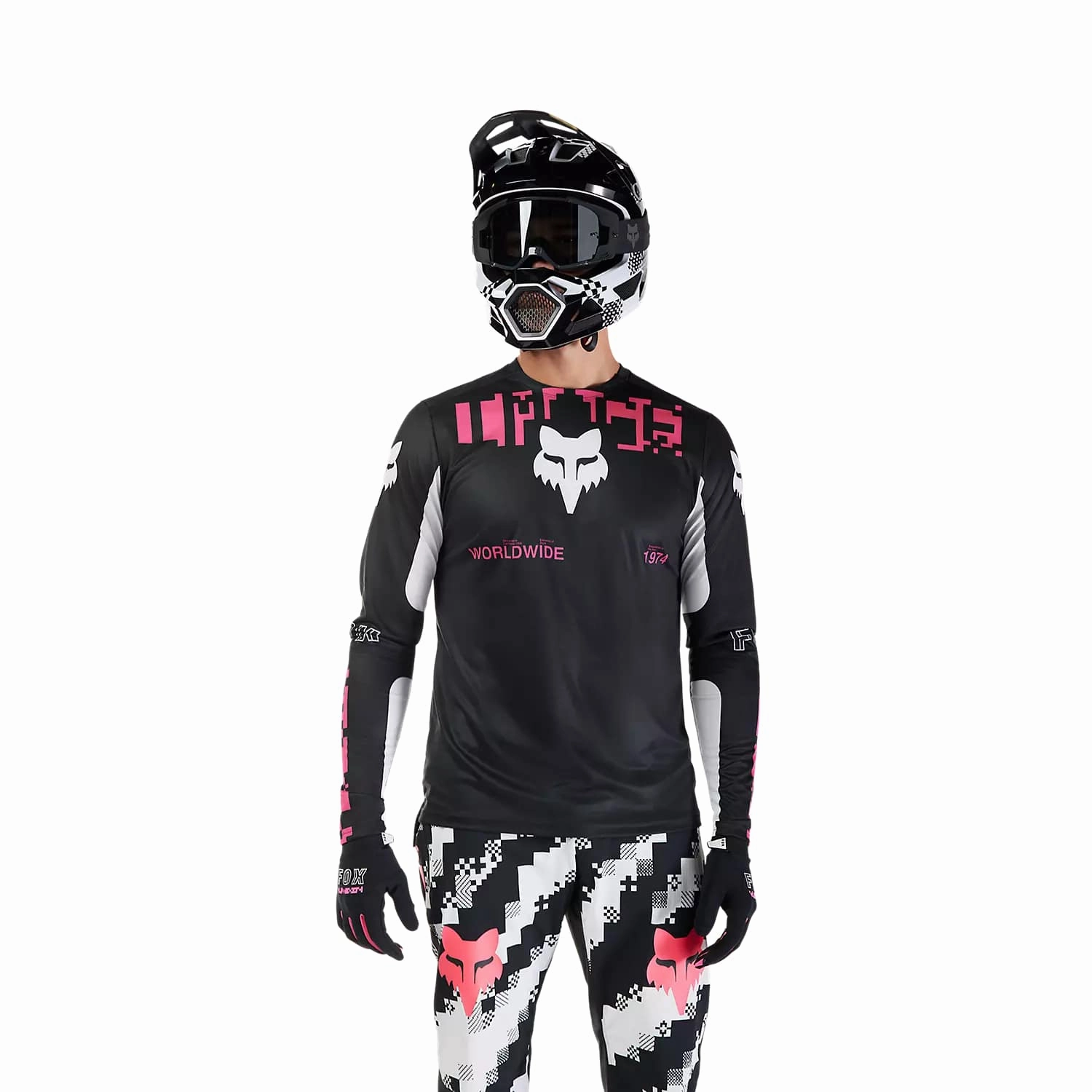 Fox Ranger Digi Image long sleeves jersey - Black