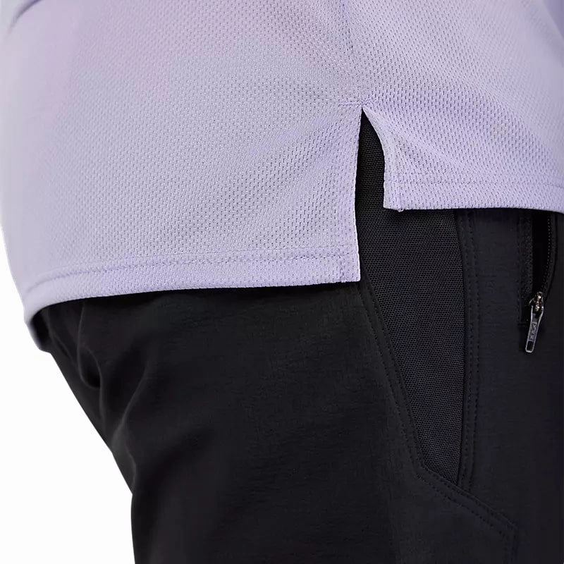 Fox Ranger Head women long sleeves jersey - Purple
