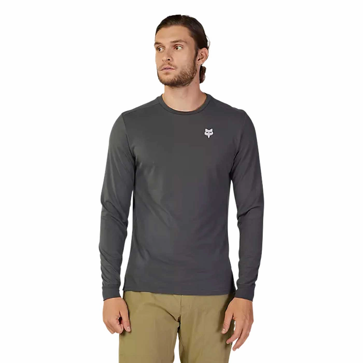 Fox Ranger Tred Drirelease Long Sleeve Jersey - Gray