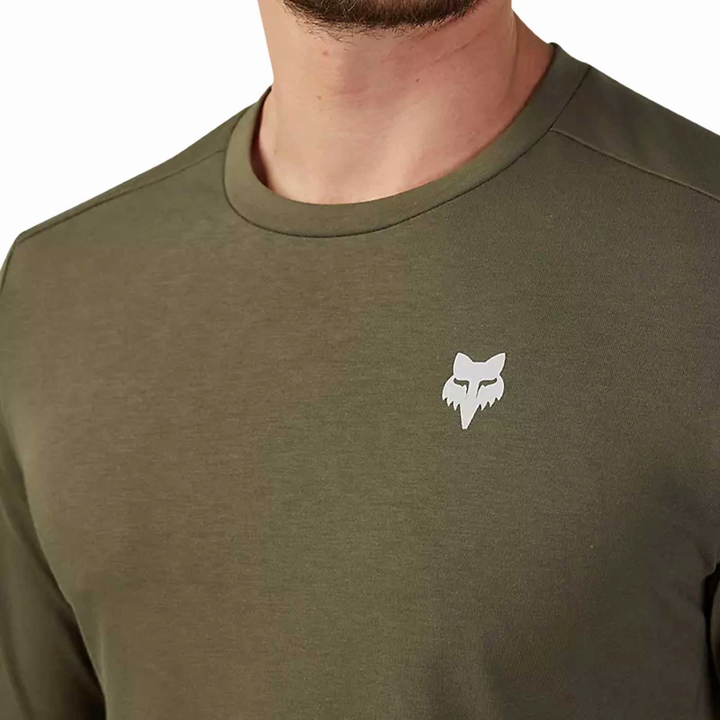 Fox Ranger Tred Drirelease Long Sleeve Jersey - Green