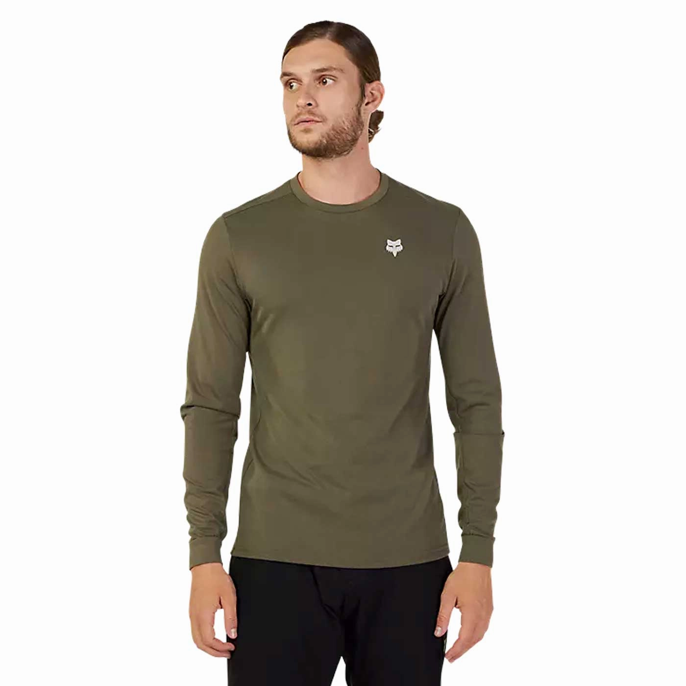Fox Ranger Tred Drirelease Long Sleeve Jersey - Green