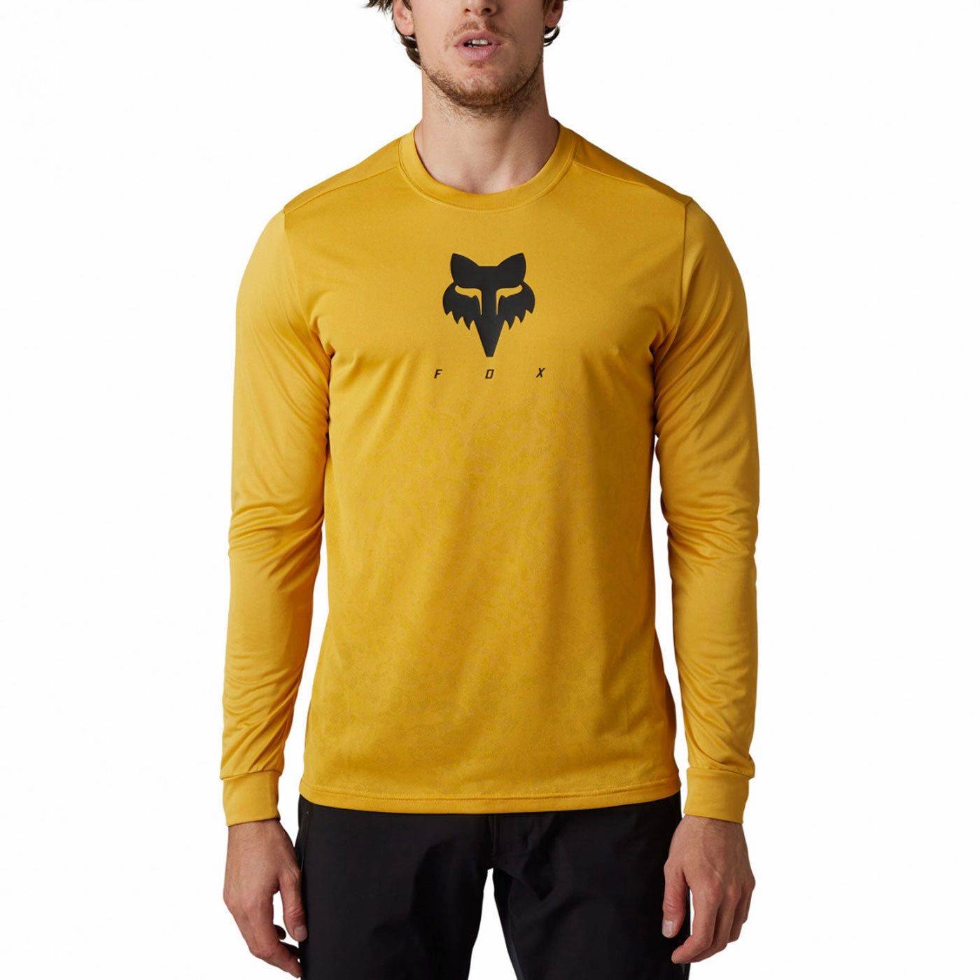 Fox Ranger TruDri long sleeve jersey - Yellow