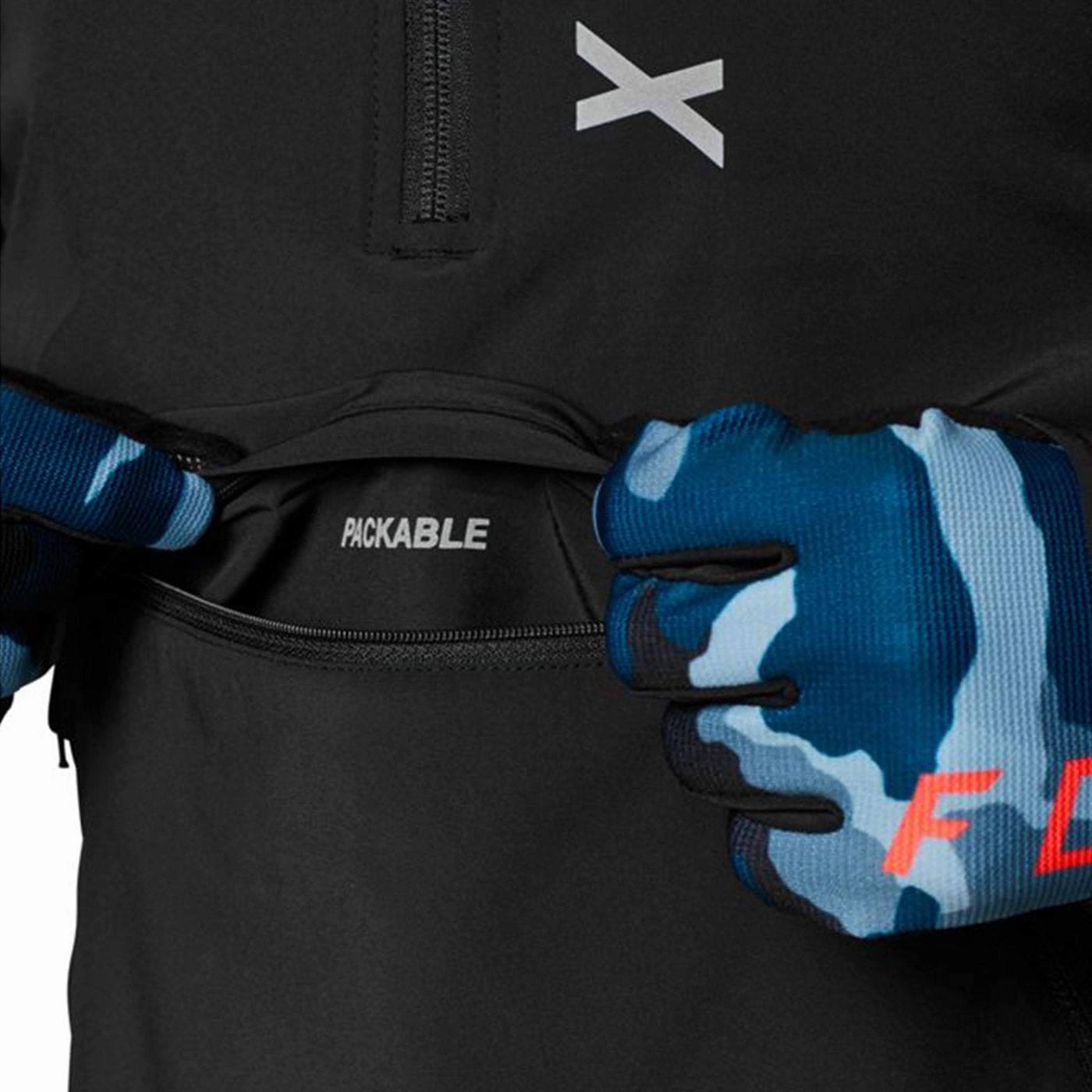 Fox Ranger Wind long sleeves jersey - Black
