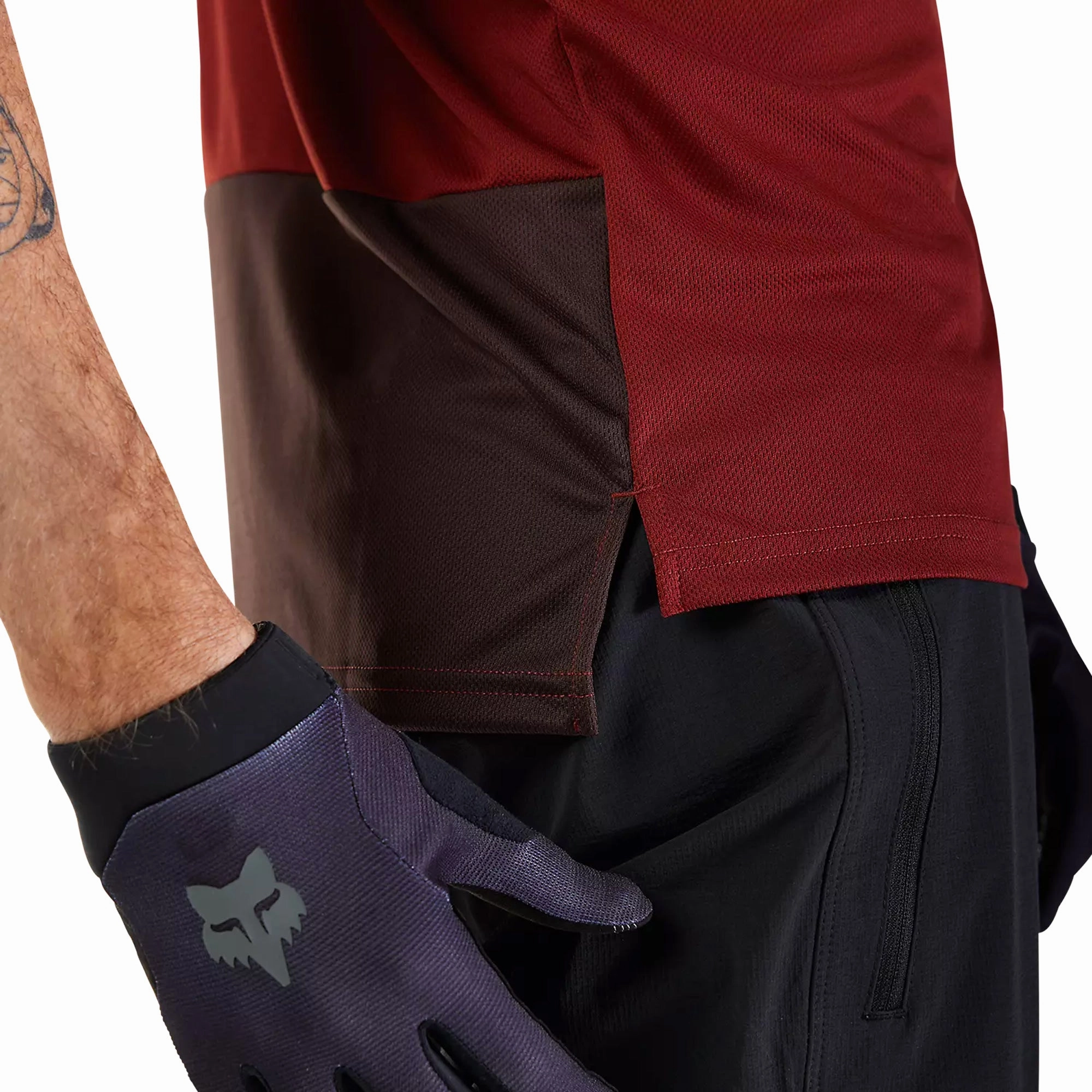 Fox Ranger Wordmark Jersey - Bordeaux