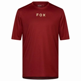 Fox Ranger Wordmark Jersey - Bordeaux