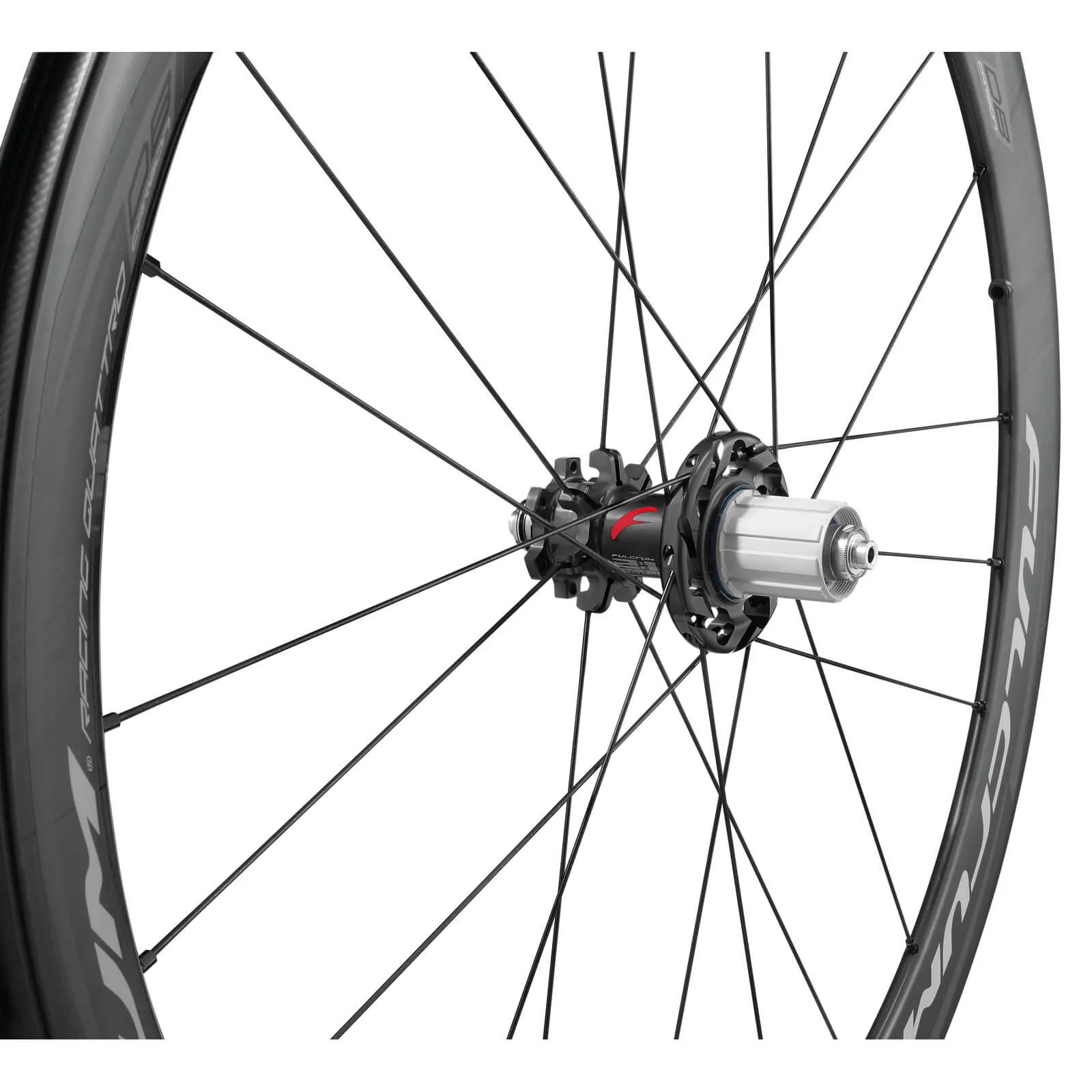 Fulcrum Quattro Carbon Disc Wheelset Thru-Axle HG11