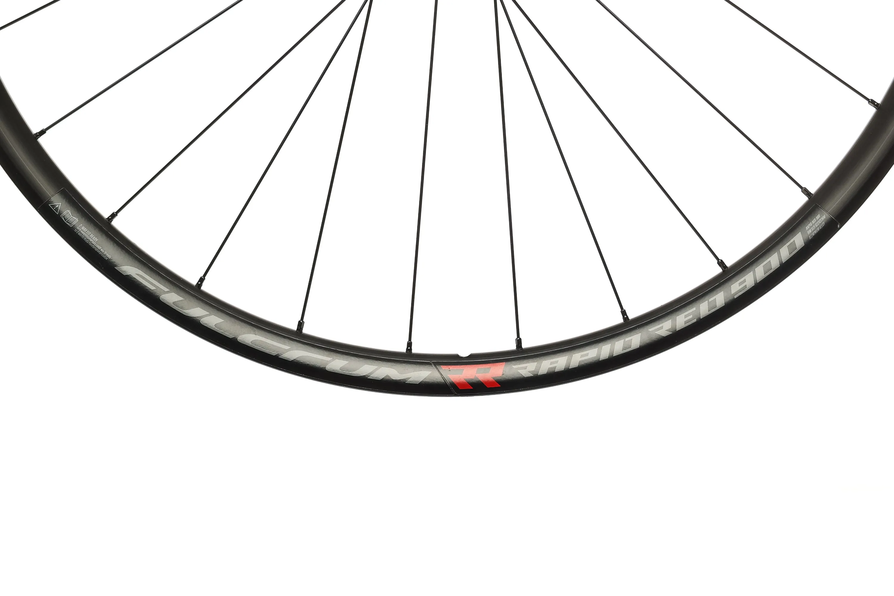 Fulcrum Rapid Red 900 Aluminum Tubeless 700c Wheelset