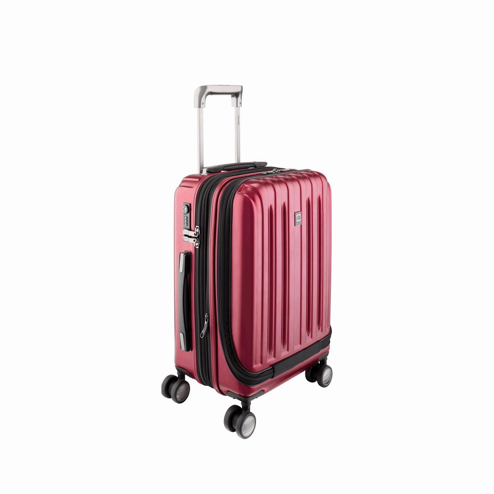 Clearance Event Today Delsey Titanium Carry-On Expandable Spinner With Laptop Pocket
