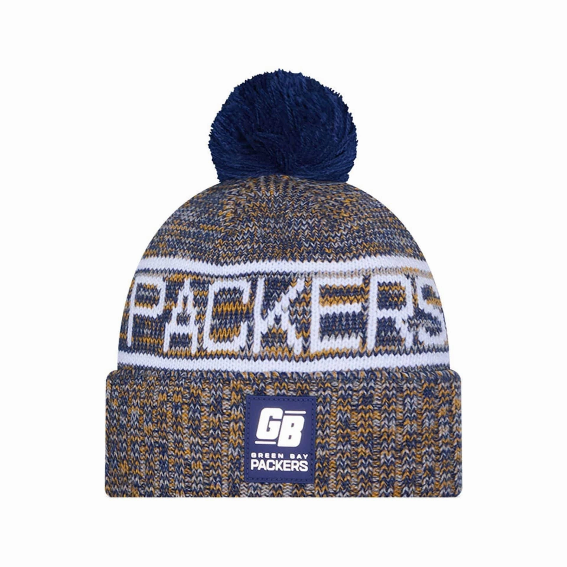 Green Bay Packers Nfl Sideline Dark Green Sport Knit Beanie Hat Perfect Gift Offer