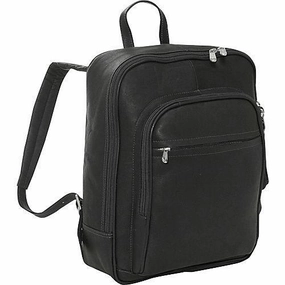 Piel Leather Front Pocket Computer Backpack Exclusive Holiday Deal