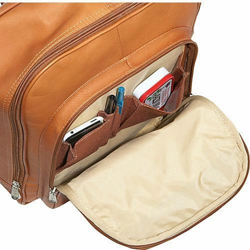 Piel Leather Front Pocket Computer Backpack Last Chance Offer