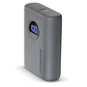 Sweet Deal Today Limited Offer Alert 10,000Mah | Power Pack Pro Fast Charge Power Bank With 20W Usb-C Pd Pps And Digital Display | Gray