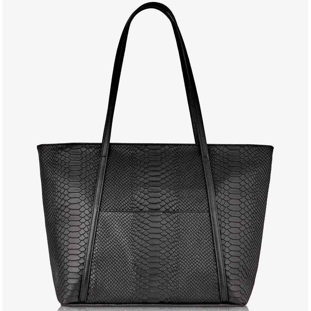Special Occasion Discount Big Price Drop Gigi New York Jessica Zipper Tote Embossed Python Leather