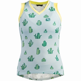 Giordana Arts sleeveless jersey women - Cactus