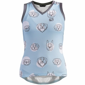 Giordana Arts sleeveless jersey women - Pups