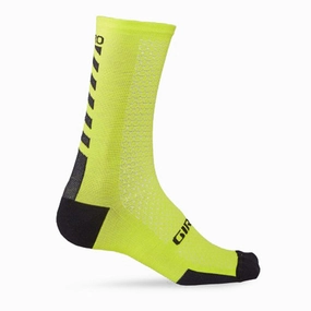 Giro HRc   Merino Mid Socks - Lime Black