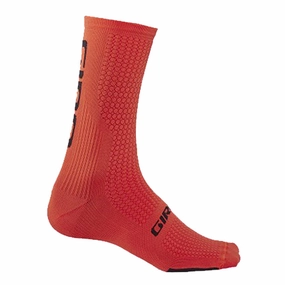 Giro HRc Team Socks - Orange Black
