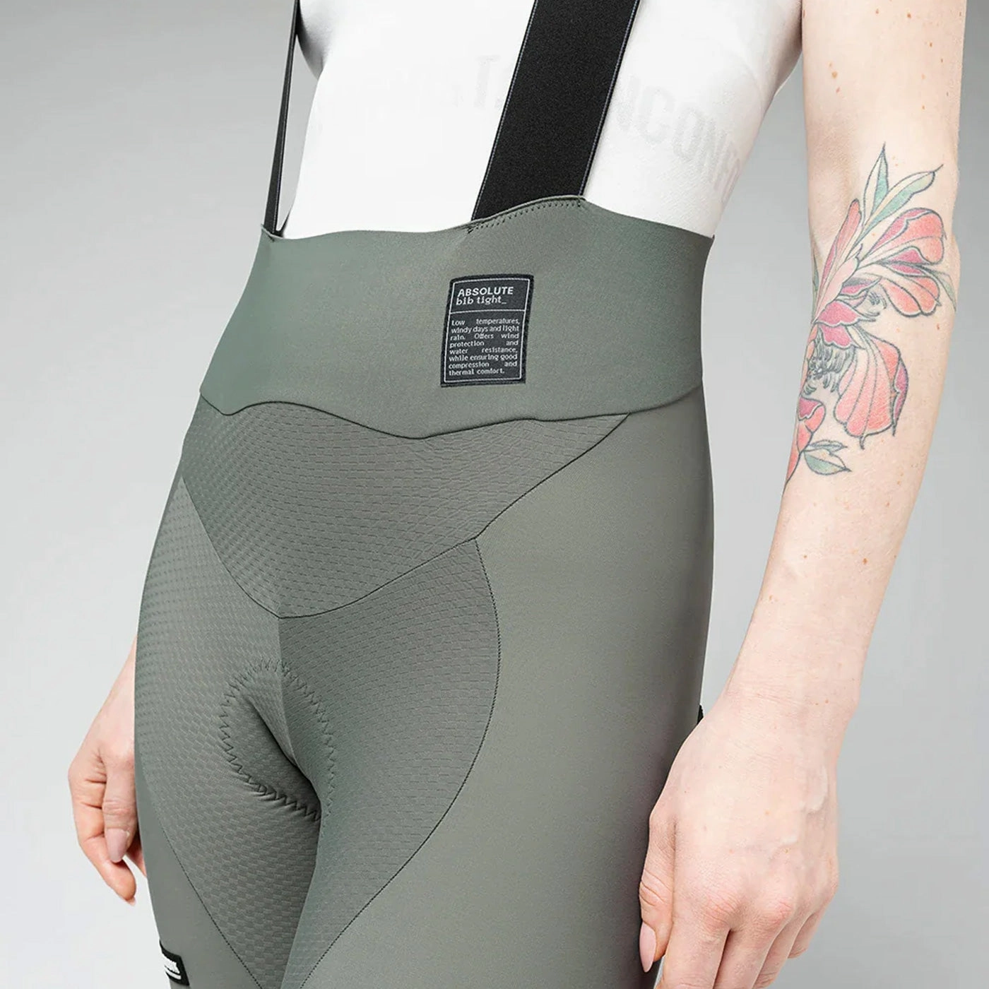 Gobik Absolute 6.0 K9 Evergreen woman bibtight - Green