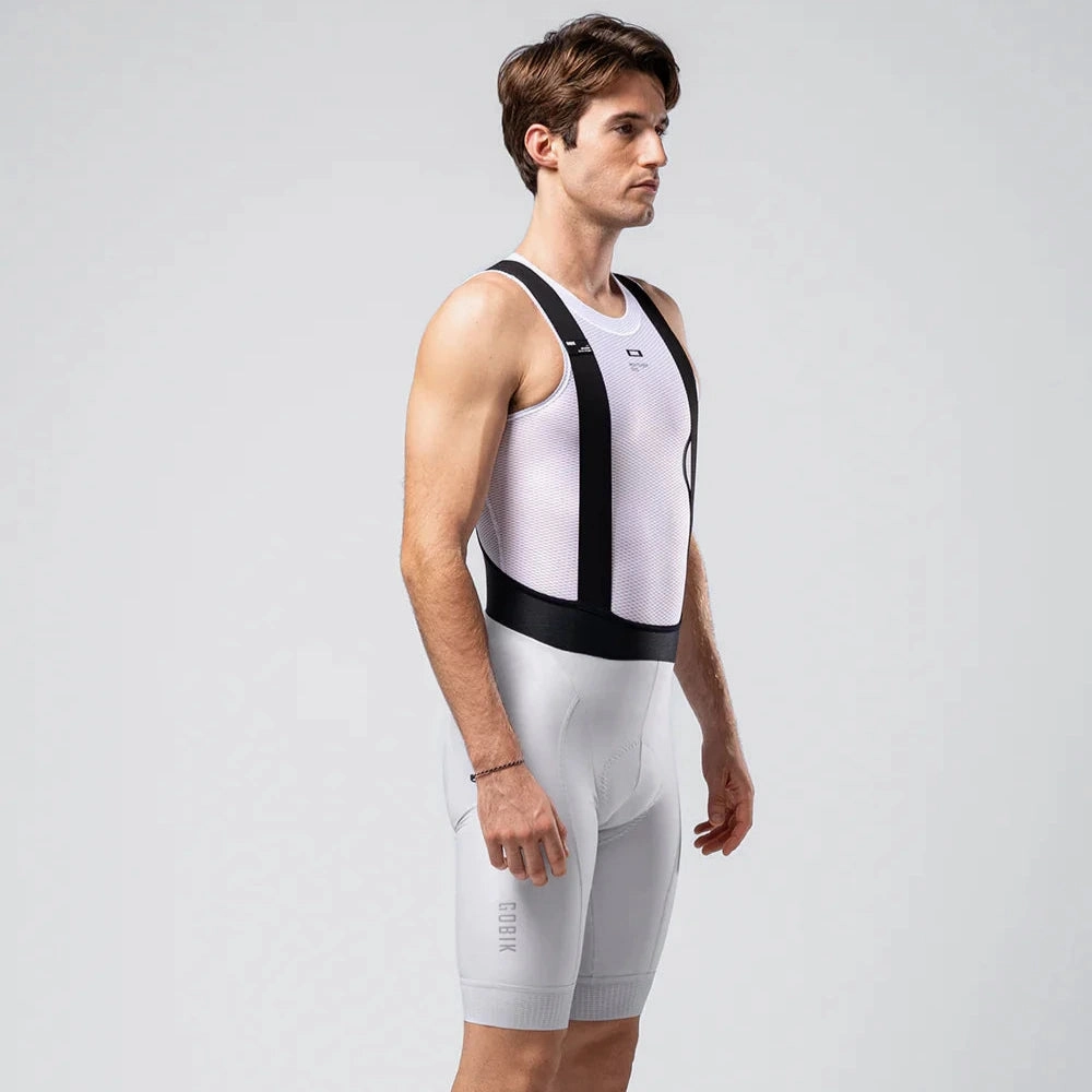 Gobik Absolute Print Empire K10 bibshort - Grey