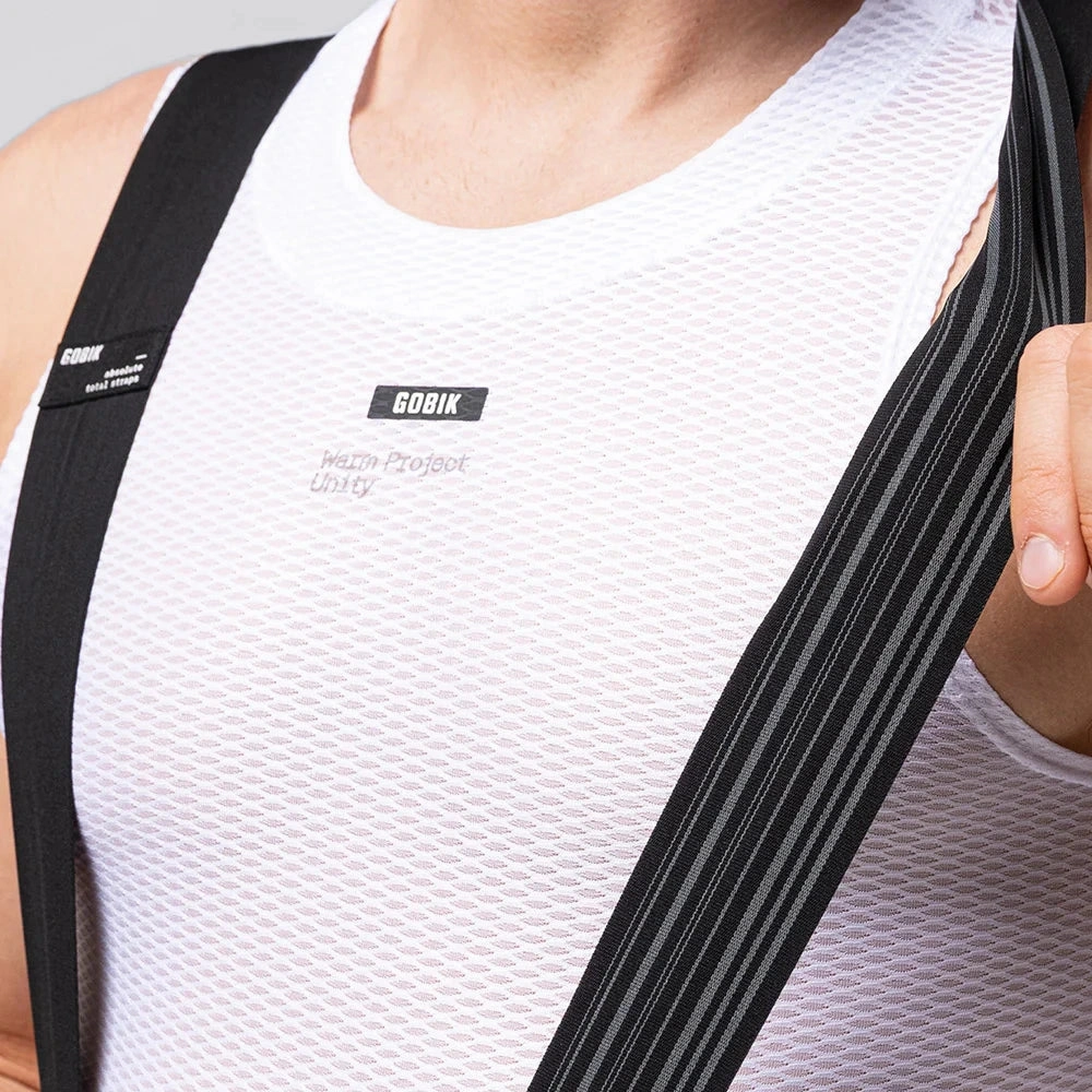Gobik Absolute Print Empire K10 bibshort - Grey