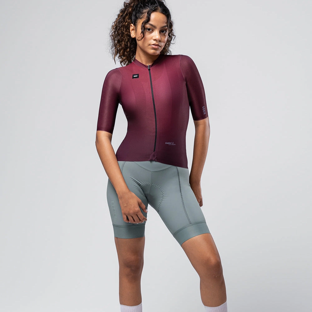 Gobik Attitude 2.0 Barossa Women's Jersey - Bodeaux
