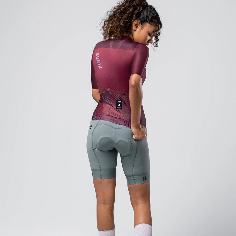 Gobik Attitude 2.0 Barossa Women's Jersey - Bodeaux