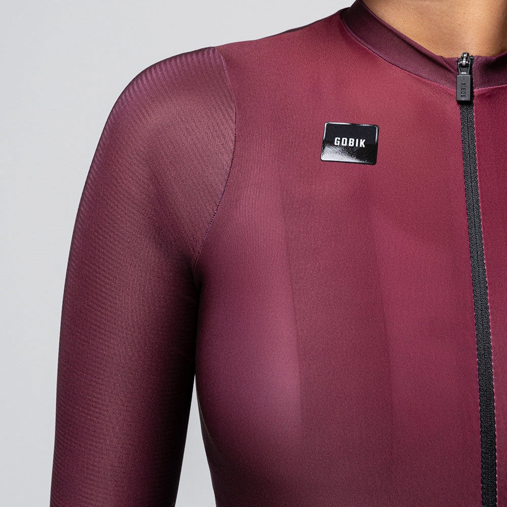 Gobik Attitude 2.0 Barossa Women's Jersey - Bodeaux