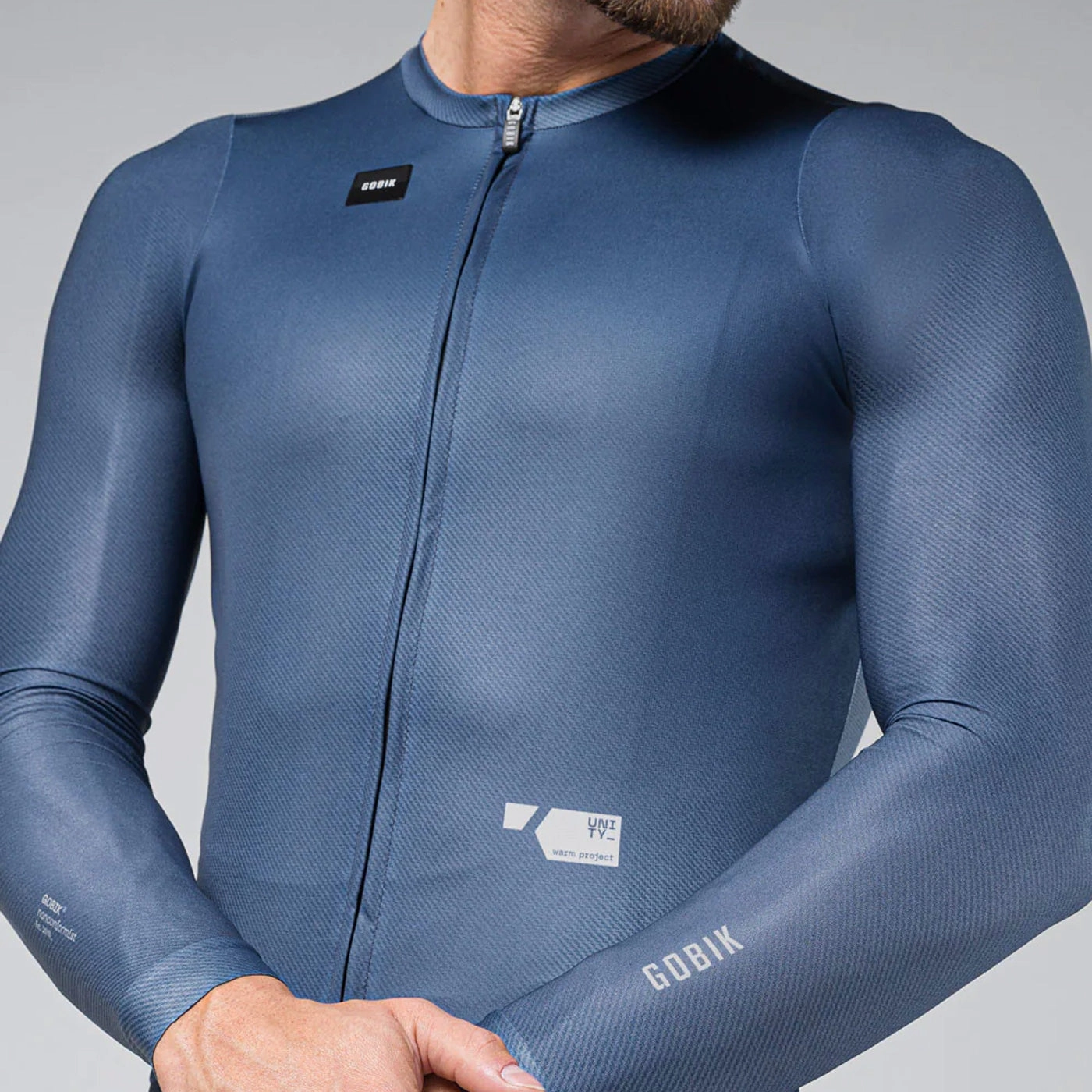 Gobik CX Pro 2.0 Command Long Sleeve Jersey - Blue