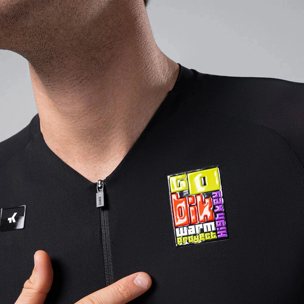 Gobik Cx Solid HK Black jersey - Black