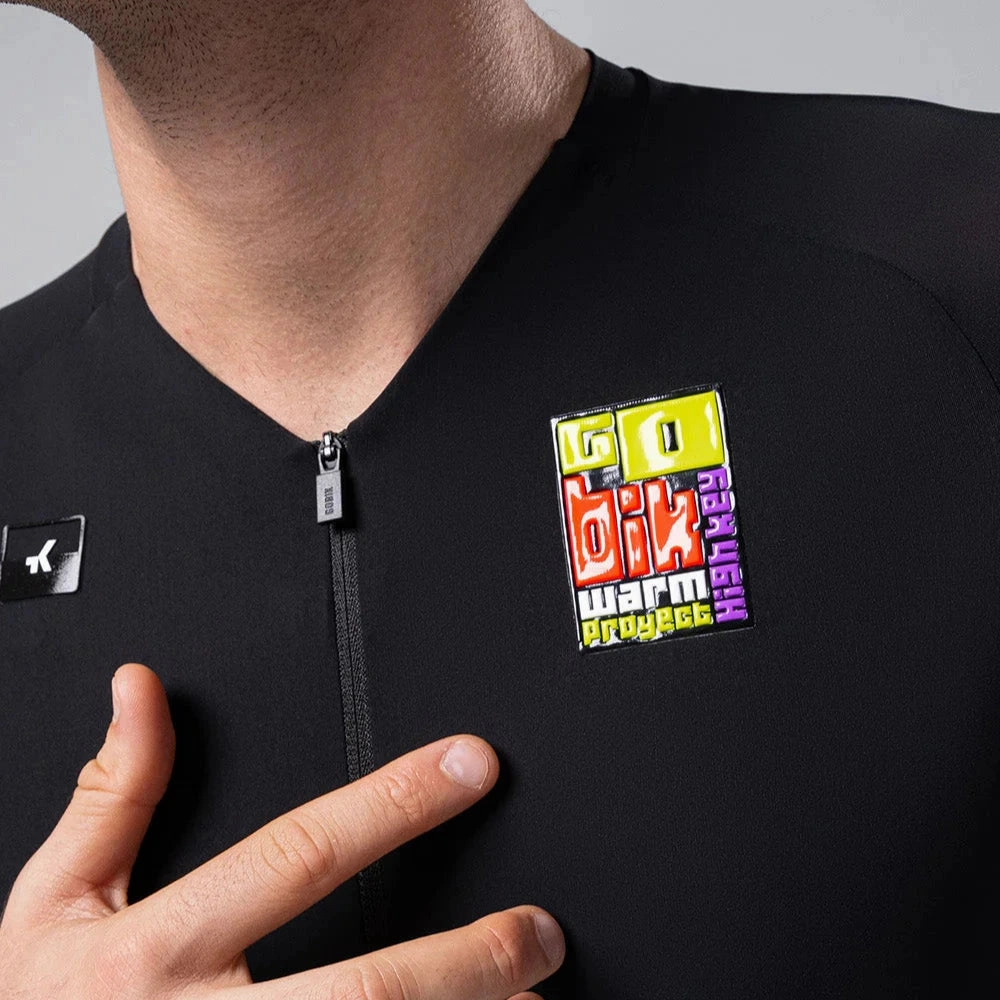 Gobik Cx Solid HK Black jersey - Black