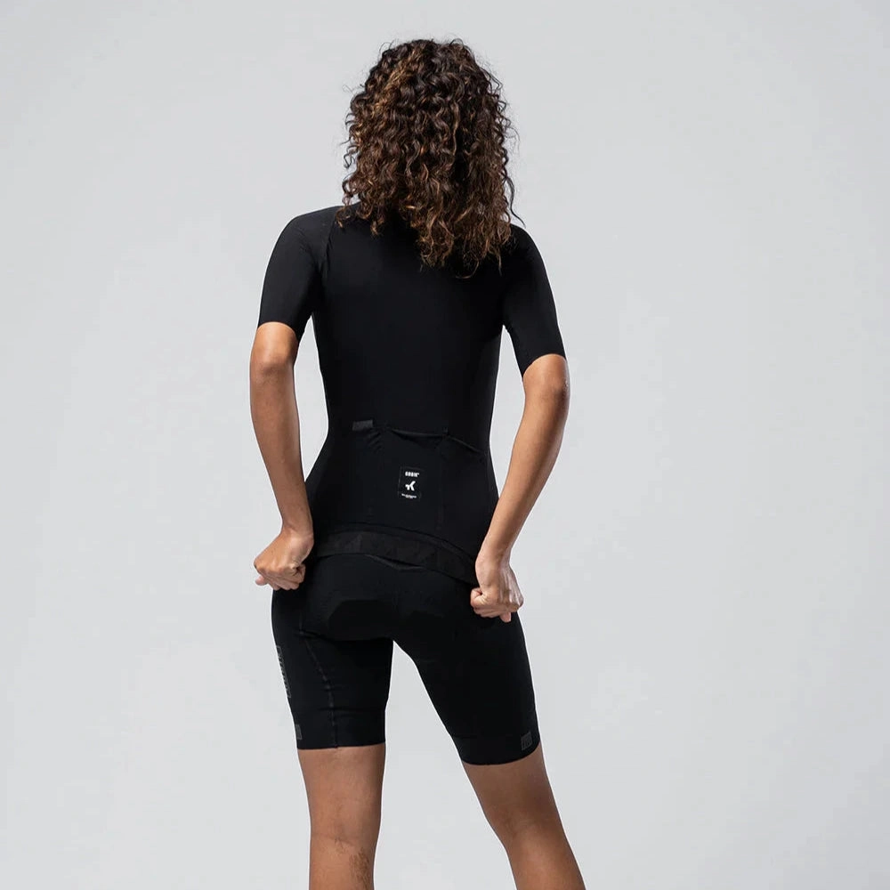 Gobik Cx Solid HK Black jersey - Black