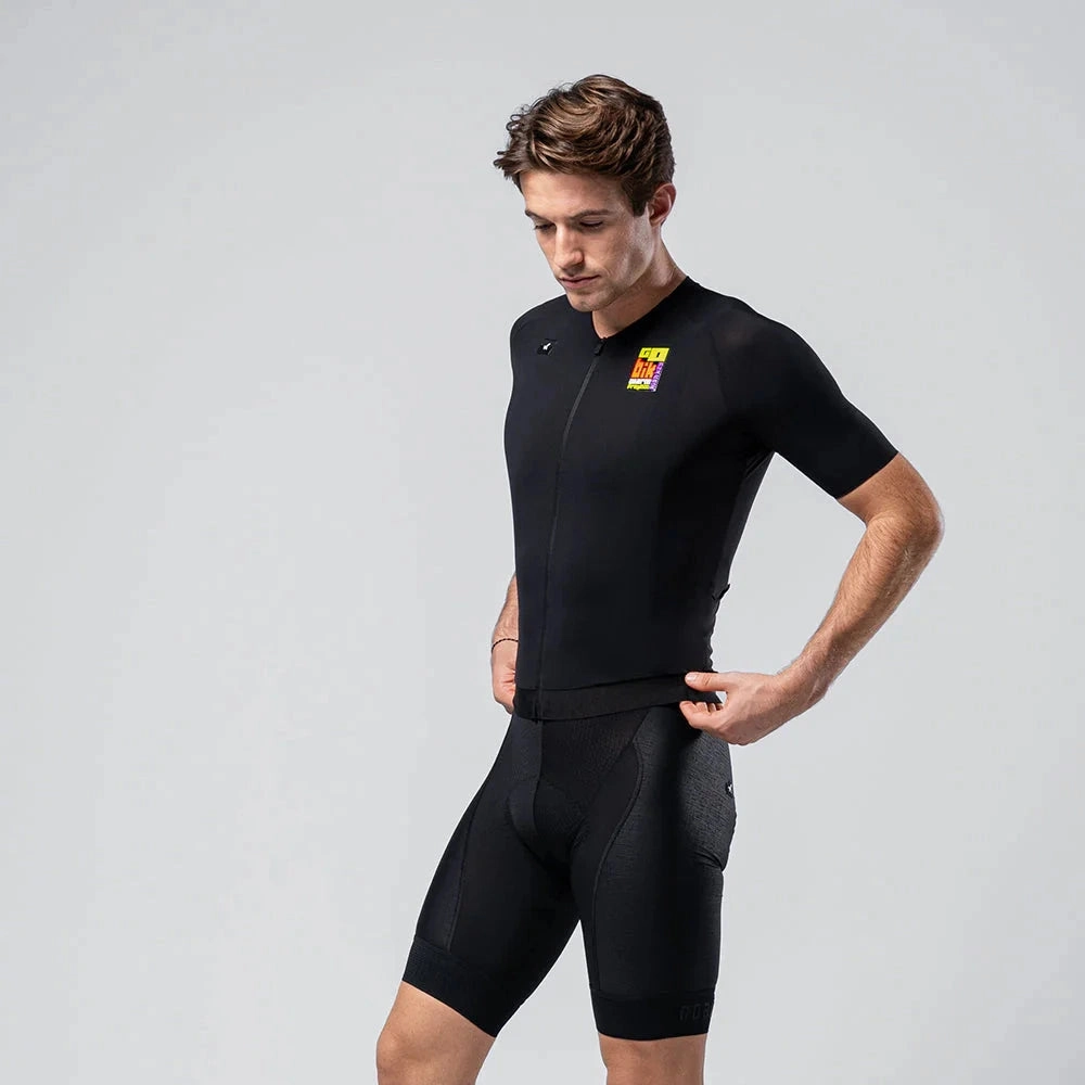 Gobik Cx Solid HK Black jersey - Black