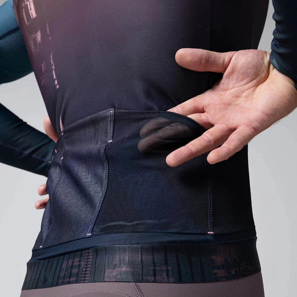 Gobik Hyder Denver long sleeves jersey - Blue Purple