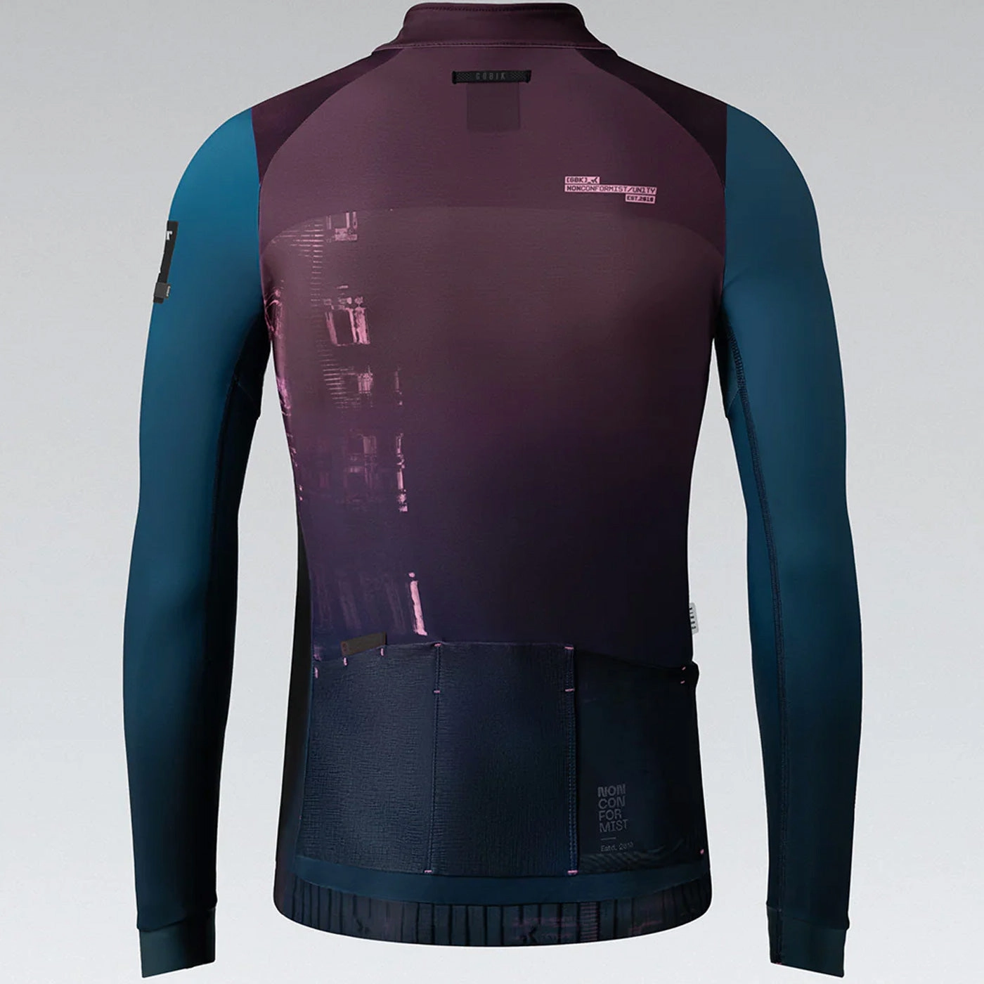 Gobik Hyder Denver long sleeves jersey - Blue Purple